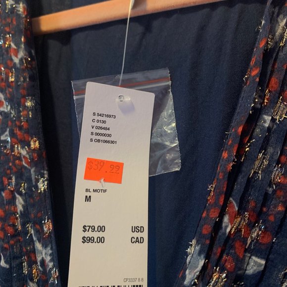 Urban Outfitters Blue Motif Mini Dress - Picture 5 of 9